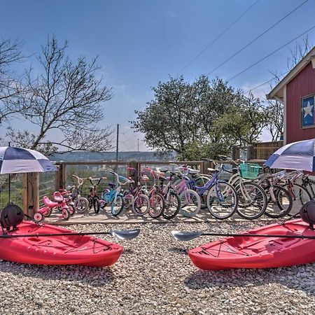 Kerrville Converted Barn Tiny Home With Kayaks! Dış mekan fotoğraf