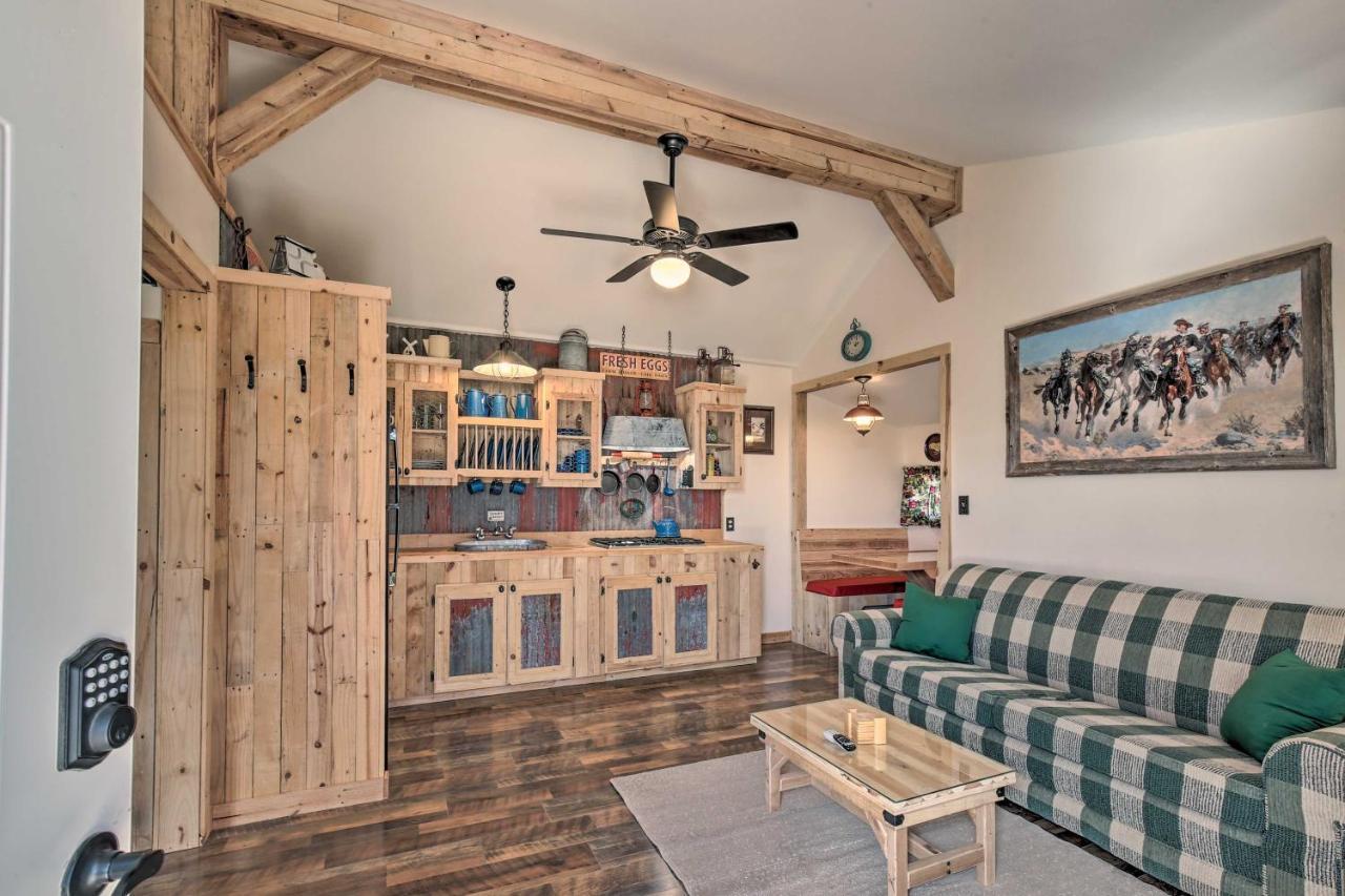 Kerrville Converted Barn Tiny Home With Kayaks! Dış mekan fotoğraf