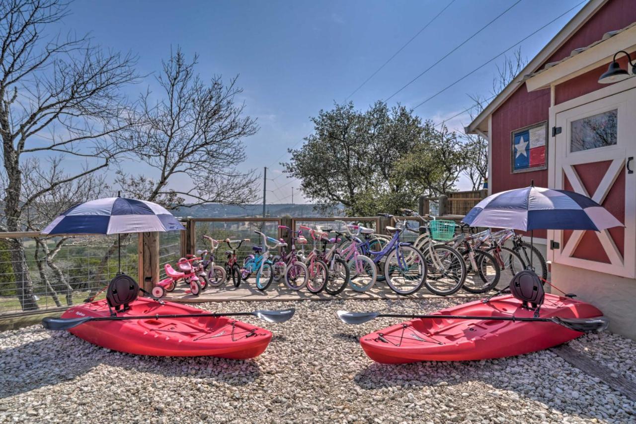 Kerrville Converted Barn Tiny Home With Kayaks! Dış mekan fotoğraf