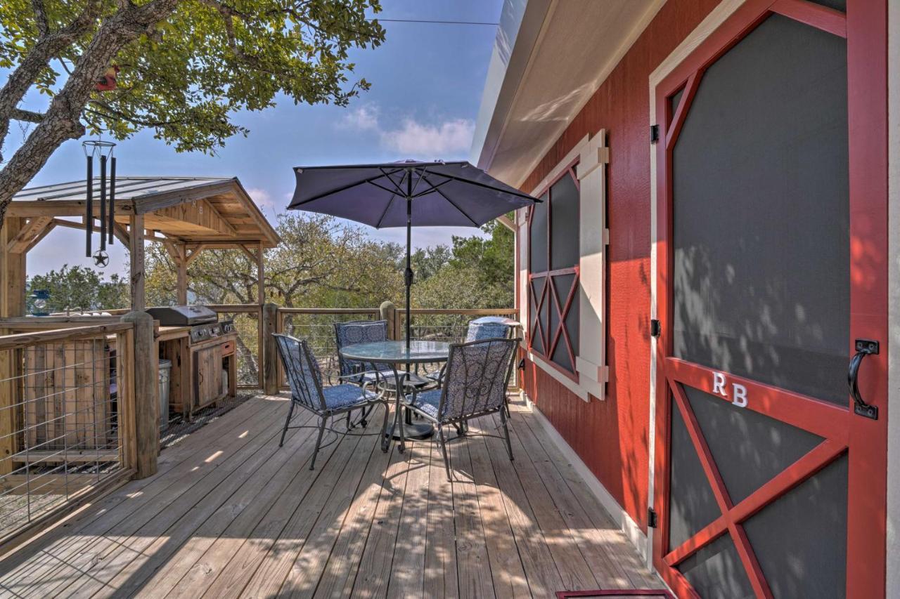 Kerrville Converted Barn Tiny Home With Kayaks! Dış mekan fotoğraf