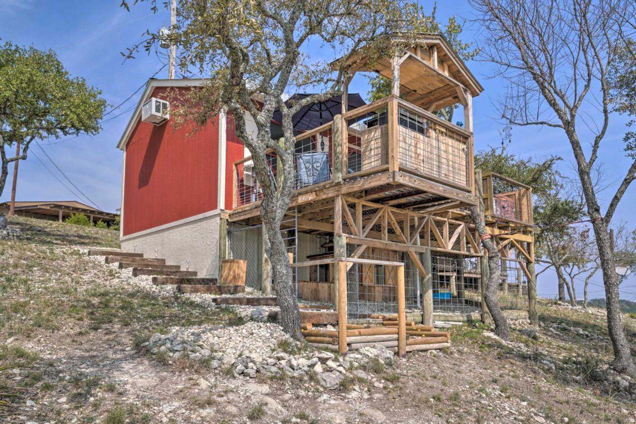 Kerrville Converted Barn Tiny Home With Kayaks! Dış mekan fotoğraf